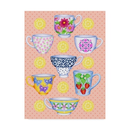 Kimura Designs 'Teacups' Canvas Art,24x32